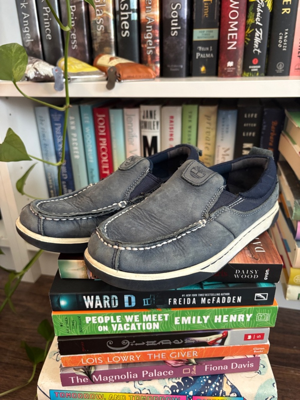 Timberland Casual Slip-On Loafers in Blue
